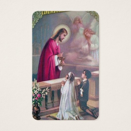 Prières de la première communion | Garçon et fille (Devant)