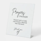 Prières pour bébé bien souhaits pour le signe Baby (Recto)