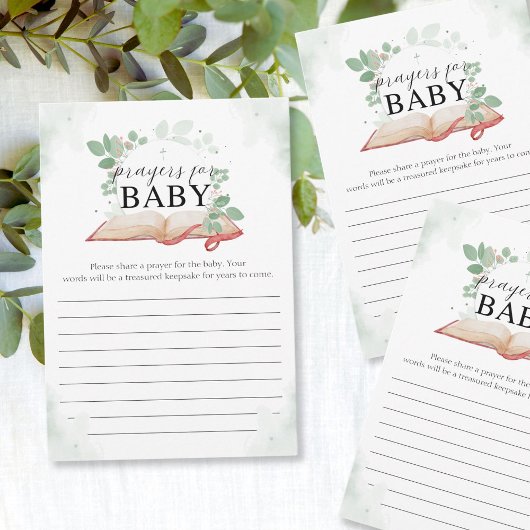 Prières Pour Carte Bébé