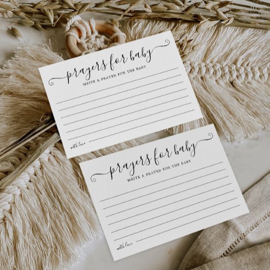 Prières pour carte bébé | Wives for Baby