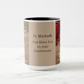 Priest 5th Ordination Anniversary Red Rose and Ros Mok (Midden)