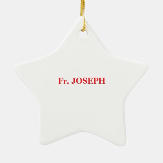 Priest 60th Ordination Jubileum Black Cross Keramisch Ornament (Achterkant)