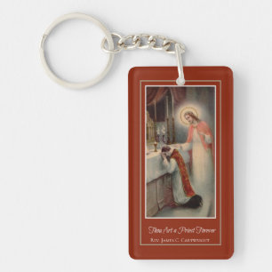 PRIEST JESUS MASS CHALICE HOST ORDINATION SLEUTELHANGER