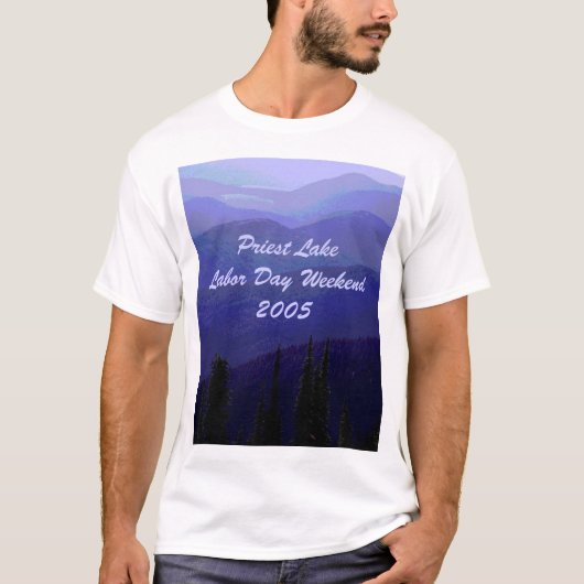 Priest Lake T-shirt (Voorkant)