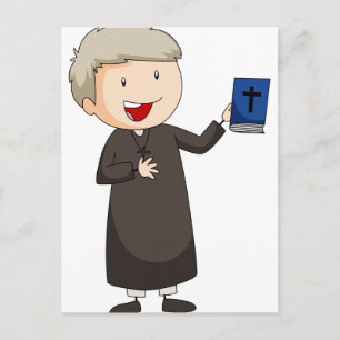 Priester Briefkaart