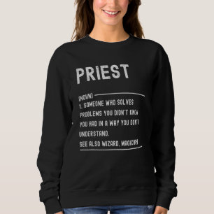 Priester Definitie T-shirts Grappige Functietitel