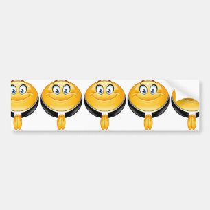 priester emoji bumpersticker