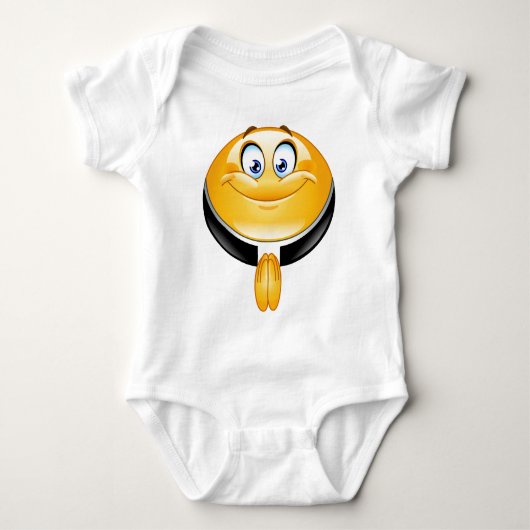 priester emoji romper (Voorkant)