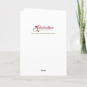 Priester Kerstzegeningen Madonna en Kind Kaart (Achterkant)