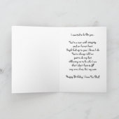 Priester River Schoenboom, Vader, Verjaardag Kaart (Binnen)