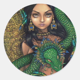 "Priesteres van Quetzalcoatl" Sticker