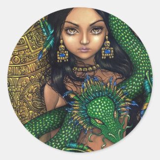 "Priesteres van Quetzalcoatl" Sticker
