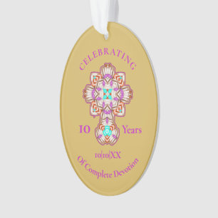 Priesters 10e herdenking Jubileum Ordination Ornament