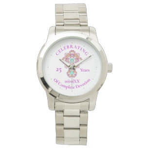 Priesters 25th Ordination Jubileum Gift Horloge