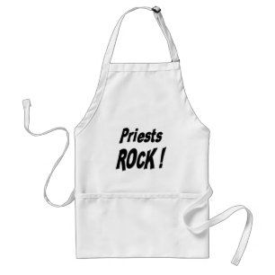Priesters Rock. Apron Standaard Schort