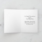 Priesterschap Jubileum Priesterwijding Kelk Kaart (Binnen)