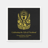 Priesterschapswijding Eucharistie Chalice Host Servet (Voorkant)