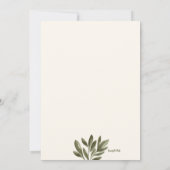 Priesterwijding Kaart (Achterkant)