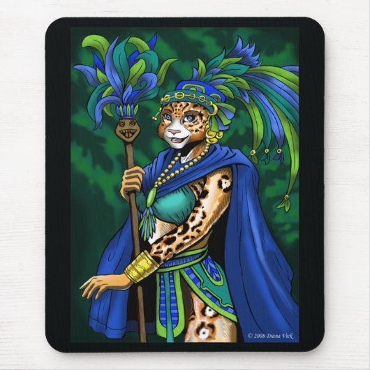 Priestess mousepad muismat (Voorkant)