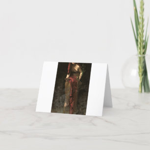 Priestess of Delphi, 1891 by John Collier Bedankkaart