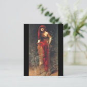 Priestess of Delphi Briefkaart (Staand voorkant)