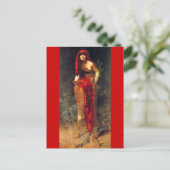 Priestess of Delphi Briefkaart (Staand voorkant)