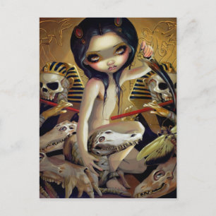 "Priestess of Nyarlathotep" Briefkaart