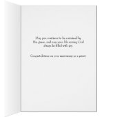 Priesthood Anniversary Card (Intérieur (Droit))