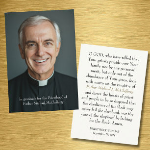 PRIESTHOOD SUNDAS CARTES DE PRIÈRE PERSONNALISÉES