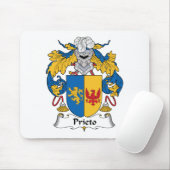 Prieto Family Crest Muismat (Met muis)