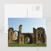 Prieuré de Tynemouth, Carte postale anglaise (Devant / Derrière)