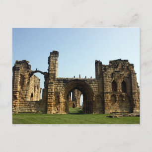 Prieuré de Tynemouth, Carte postale anglaise