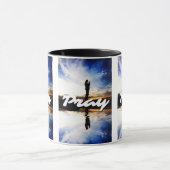 Priez chaque jour Mug à deux tons (Centre)