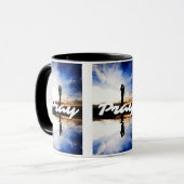 Priez chaque jour Mug à deux tons (Devant gauche)