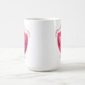 Priez Dieu Bonbons Pomme Rose Design Morph Mug (Centre)