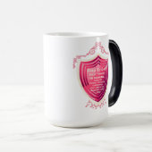 Priez Dieu Bonbons Pomme Rose Design Morph Mug (Devant droit)