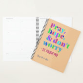 Priez Espoir et ne vous inquiétez pas Calmer Saint (Devant avec enveloppe)