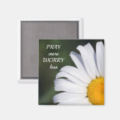 Priez Plus De Souci Moins De Décalage Aimant De Ma (Recto/Verso)