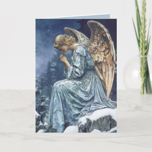 Priez pour la carte de voeux de paix mondiale (Devant)