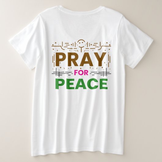 Priez pour la paix (Design dos)