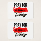 Priez pour la Turquie (Devant & derrière)