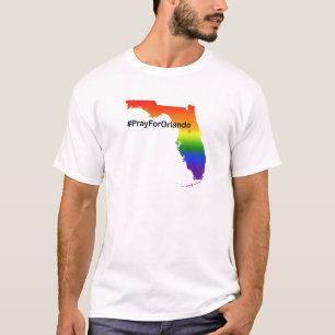 Priez pour le T-shirt d'Orlando