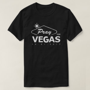 Priez pour le T-shirt Vegas