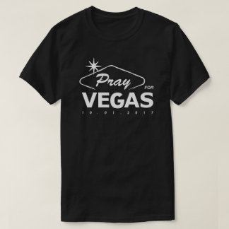 Priez pour le T-shirt Vegas