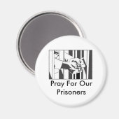 Priez pour notre aimant pour prisonnier (Recto/Verso)
