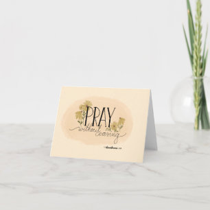 Priez pour vous cartes de notes