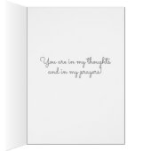 Priez pour vous le Saint Rosaire catholique floral (Intérieur (Droit))