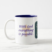 Priez sans cesser - Mug (Gauche)