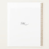 Priez sans cesser - Planificateur (Dos)