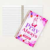 Priez Toujours Boho Christian Ado Girl Journal (À l'intérieur)